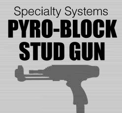 Pyro Block Stud Gun